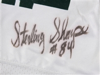 1993 Sterling Sharpe Green Bay Packers Signed Road Jersey (MEARS LOA/JSA)