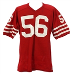 1970-73 Bob Hoskins San Francisco 49ers Game Worn Home Jersey (MEARS LOA) 