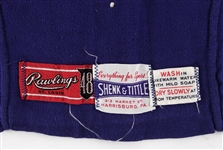 1950's Rawlings #58 Game Worn Football Jersey (MEARS LOA)