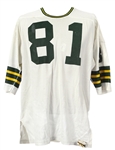 1970s Rich McGeorge Green Bay Packers Game Worn Road Jersey (MEARS LOA)
