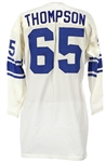 1971-73 Dave Thomposn Detroit Lions Game Worn Road Jersey (MEARS LOA)