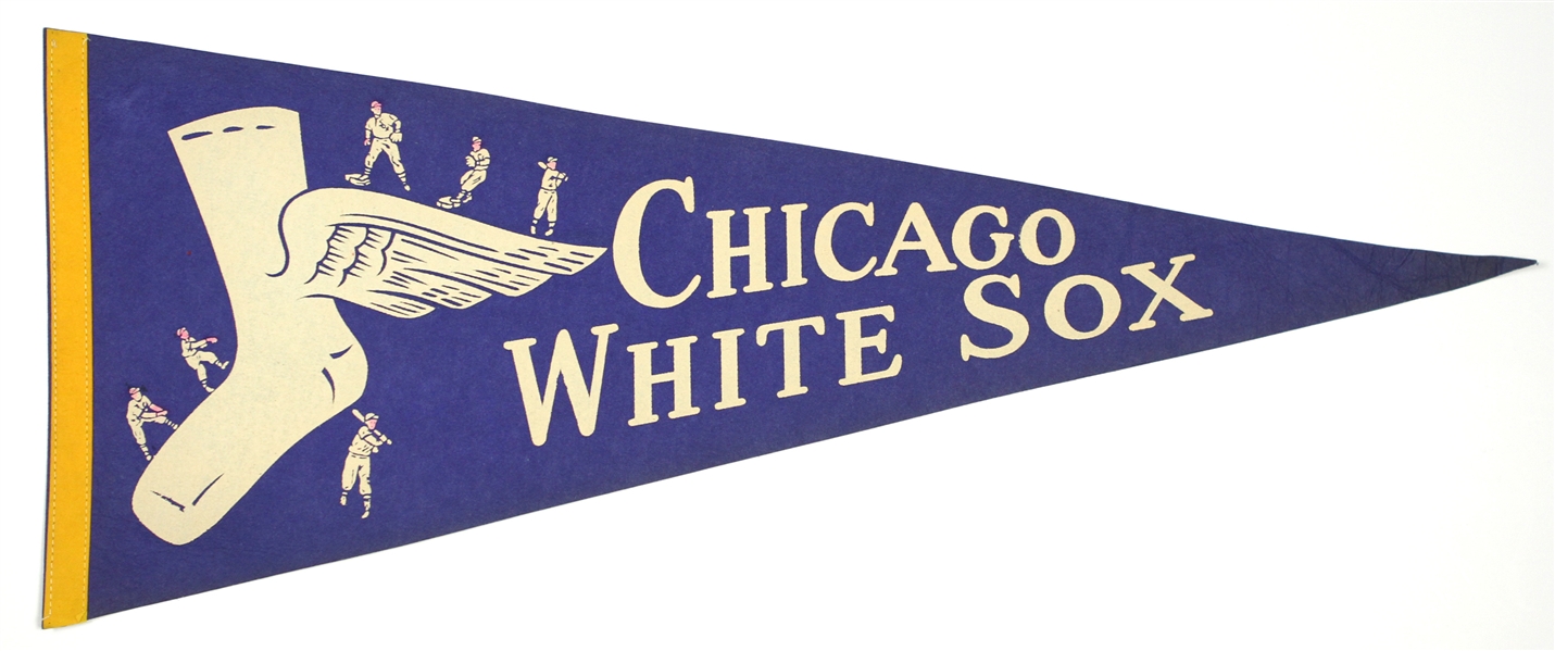 1950s Chicago White Sox 29” Pennant