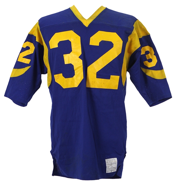 1978-79 Cullen Bryant Los Angeles Rams Game Worn Home Jersey (MEARS LOA/Family Letter) 