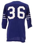1960's Spanjian #36 Game Worn Football Jersey (MEARS LOA)