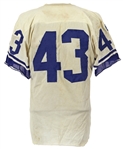 1960's #43 Game Worn Football Jersey (MEARS LOA)