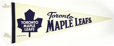 1970 Toronto Maple Leafs 29” Full Size Pennant