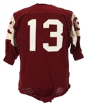 1967-68 MacGregor #13 Game Worn Football Jersey (MEARS LOA) 