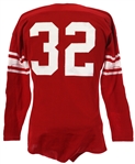 1958-66 Wilson #32 Game Worn Football Jersey (MEARS LOA)