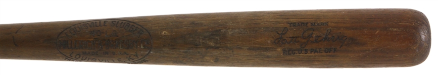 1931-33 Lou Gehrig New York Yankees H&B Louisville Slugger Store Model Bat 