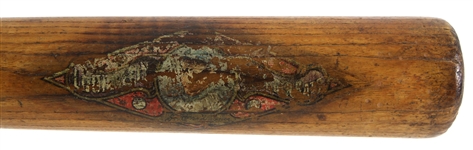 1917-20 Honus Wagner Pittsburgh Pirates H&B Louisville Slugger Professional Model Decal Bat (MEARS LOA)