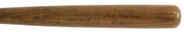 1926 Babe Ruth New York Yankees H&B Louisville Slugger Store Model Bat w/ Vintage Clubhouse Signature