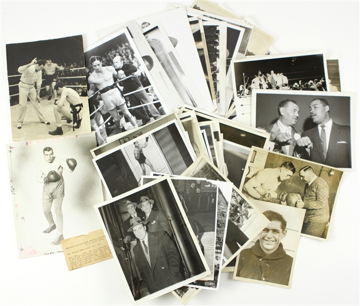 1920s-1950s Circa Vintage Boxing Photo Collection (80+)