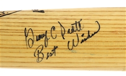 1973-75 George Scott Milwaukee Brewers Signed H&B Louisville Slugger Professional Model Bat (MEARS LOA/JSA)