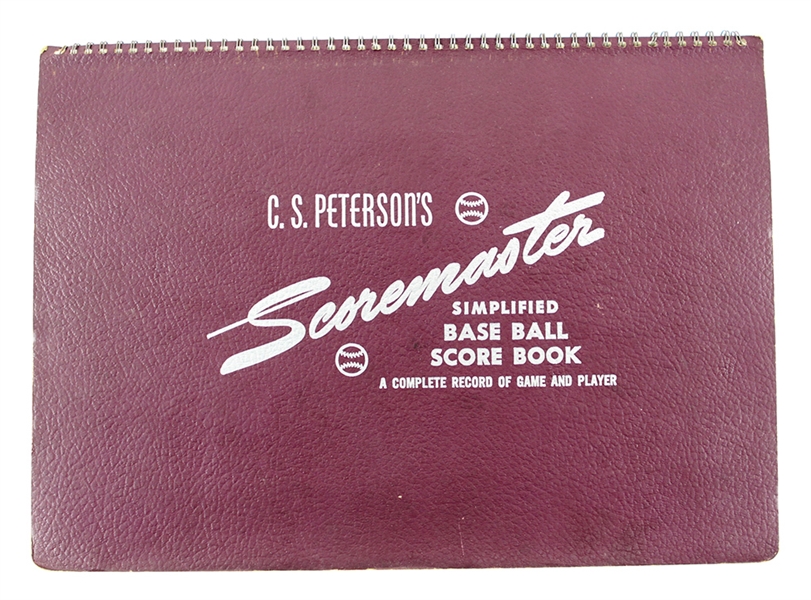 1971 (April 10) Milwaukee Brewers vs. California Angels Fan Score Book