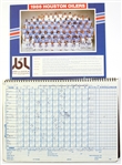 1971 (April 10) Milwaukee Brewers vs. California Angels Fan Score Book