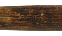 1900-16 Napoleon Lajoie Naps/Athletics Lajoie Stamped Bat (MEARS LOA)