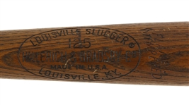 1965-68 Jackie Robinson Brooklyn Dodgers H&B Louisville Slugger Store Model Bat 