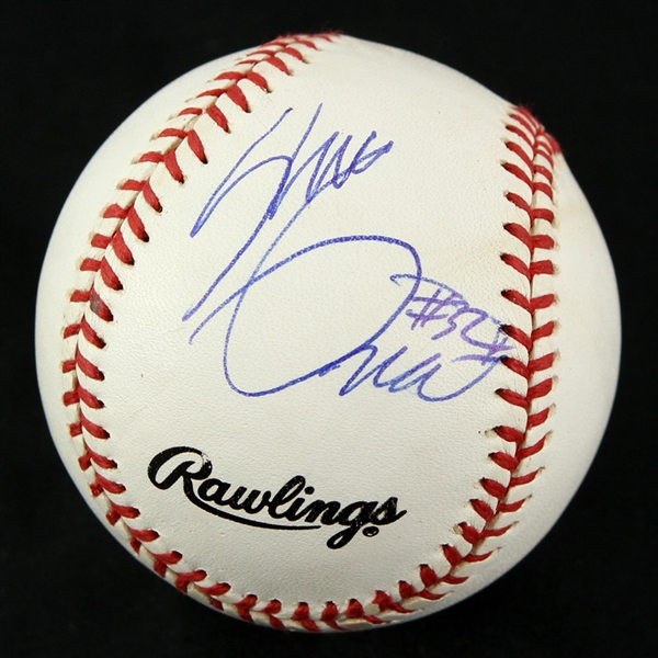 1990s Shaquille ONeal Orlando Magic Signed Baseball (JSA)