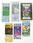 1967-1997 Super Bowl Ticket Collection (6) Including Super Bowl 1