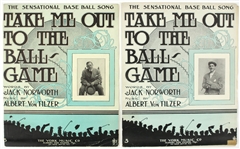 1908 Take Me Out To The Ball Game Sheet Music (2)