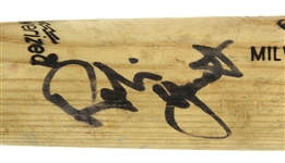 1993-1997 Robin Yount Milwaukee Brewers Louisville Slugger Game Used Bat (MEARS A8) (JSA)
