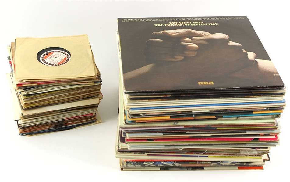 1950s-70s Rock N Roll Record Collection - Lot of 148 