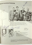 1956 Milwaukee Braves Yearbook Signed by 35 (JSA)