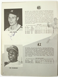 1956 Milwaukee Braves Yearbook Signed by 35 (JSA)
