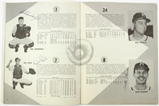 1956 Milwaukee Braves Yearbook Signed by 35 (JSA)