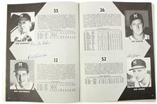 1956 Milwaukee Braves Yearbook Signed by 35 (JSA)
