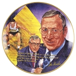 1989 Gartlan John Wooden They Call Him Coach Collectors Plate(JSA)