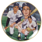 1990 Gartlan Luis Aparicio Pivotman Collectors Plate(JSA)