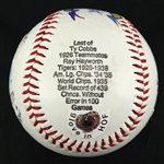 1973 Ray Hayworth Detroit Tigers Signed 50 Years in Baseball Commemorative Baseball (JSA)