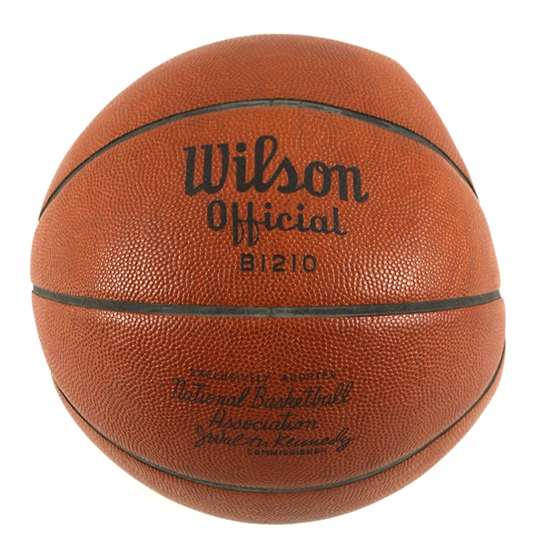 1963-75 Wilson Official NBA J. Walter Kennedy Game Used Basketball (MEARS LOA)