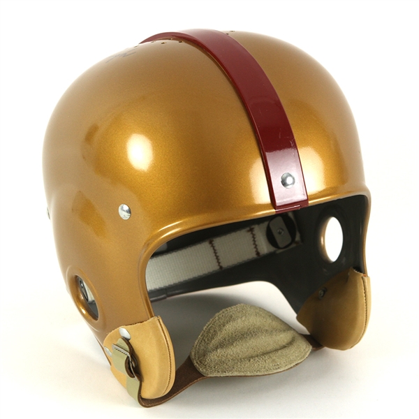 2000s Sammy Baugh Washington Redskins Signed Riddell Throwback Suspension Helmet (PSA/DNA) (JSA)