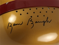 2000's Sammy Baugh Washington Redskins Signed Riddell Throwback Suspension Helmet (PSA/DNA) (JSA)