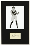 1930s Gene Tunney World Heavyweight Champion 12" x 18" Matted Display w/ Signed Cut (JSA)