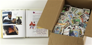1960s-2000s Massive Signed Baseball Trading Card Collection - Lot of 5,000+ w/ Framed Card Displays 