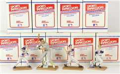 1989 Sports Impressions MIB Baseball Statue Collection - Lot of 31 w/ Mickey Mantle, Ted Williams, Don Mattingly & More