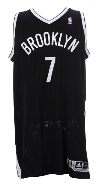 2014 (January 16) Joe Johnson Brooklyn Nets Game Worn London Live Jersey (MEARS LOA/MeiGray)