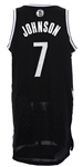 2014 (January 16) Joe Johnson Brooklyn Nets Game Worn London Live Jersey (MEARS LOA/MeiGray)