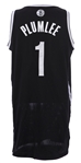 2014 (January 16) Mason Plumlee Brooklyn Nets Game Worn London Live Jersey (MEARS LOA/MeiGray)