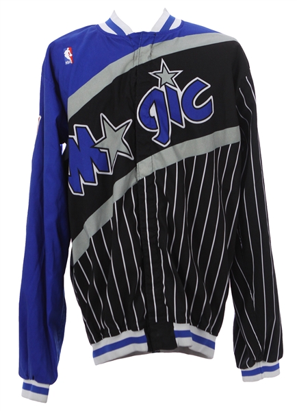 1996-97 Brian Shaw Orlando Magic Game Worn Warmup Jacket w/ NBA 50 Patch (MEARS LOA)