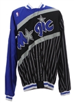 1996-97 Brian Shaw Orlando Magic Game Worn Warmup Jacket w/ NBA 50 Patch (MEARS LOA)