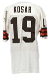 1987-89 Bernie Kosar Cleveland Browns Signed Road Jersey (MEARS LOA & PSA/DNA)