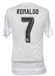 2014 Cristiano Ronaldo Real Madrid Jersey w/ 2014 FIFA World Champions Patch (MEARS LOA)