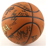 1993-94 Arkansas Razorbacks NCAA Tournament Champions Team Signed Final Four Basketball w/ 15 Signatures Including Nolan Richardson, Corliss Williamson & More (JSA)