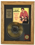 1950's-80's Rock N Roll Framed Gold Plated Record Displays - Lot of 6 w/ Elvis Presley, The Beatles, Bruce Springsteen & More