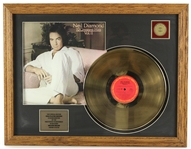 1950's-80's Rock N Roll Framed Gold Plated Record Displays - Lot of 6 w/ Elvis Presley, The Beatles, Bruce Springsteen & More
