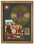1950's-80's Rock N Roll Framed Gold Plated Record Displays - Lot of 6 w/ Elvis Presley, The Beatles, Bruce Springsteen & More